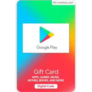 خرید گیفت کارت گوگل پلی Gift card google play
