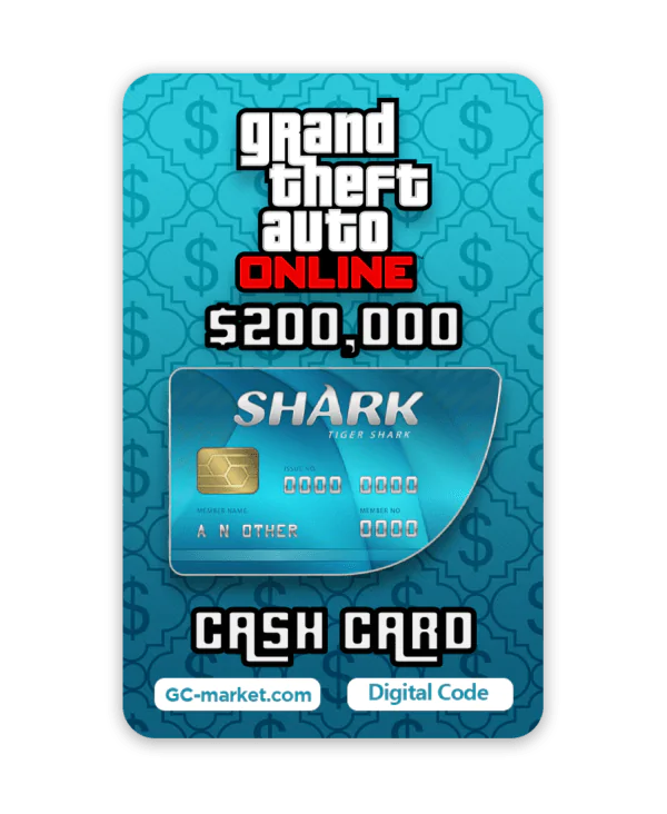 خرید پول بازی SHARK CASH CARDS GTA V ONLINE